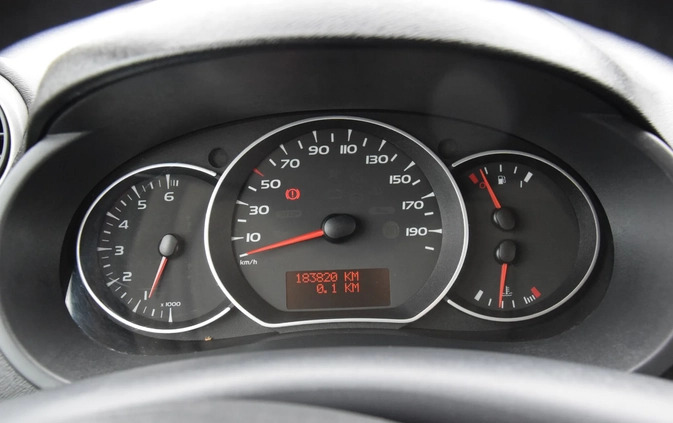 Renault Kangoo cena 26900 przebieg: 183820, rok produkcji 2012 z Wągrowiec małe 379